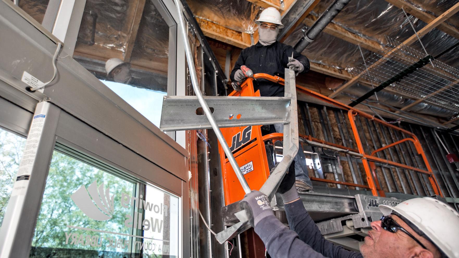 What's going up? Modernized library space and more student housing